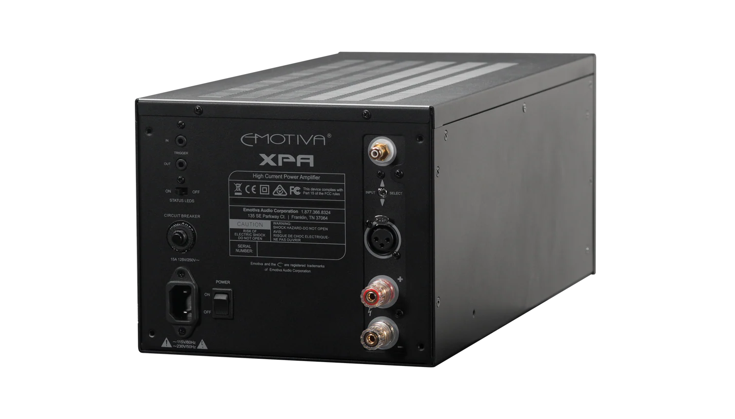 XPA HC-1 High Current Monoblock Amplifier - Image 3